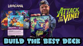 How to Build Your FIRST Attack of the Vine Prerelease Deck! | Disney Lorcana Early Access