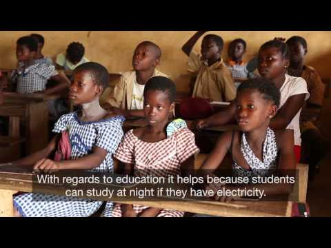 Clean, sustainable energy for remote rural areas in Côte d'Ivoire