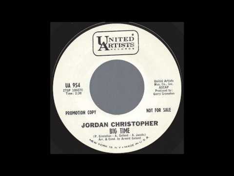Jordan Christopher - Big Time - '65 Teen Pop - DJ / Promo on United Artists