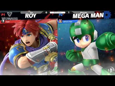 Super Smash Bros. Ultimate: Tom (Roy) V BlitzLuigy (Mega Man) - Synthesis Online 72