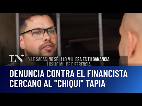 Denuncia contra el financista cercano al "chiqui" Tapia