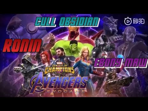 MCOC v23.0 Update: Ronin + Ebony Maw + Cull Obsidian - Marvel Contest of Champions