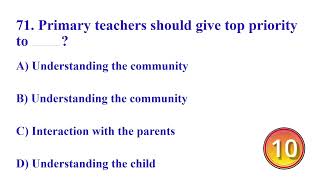 61 to 80 Pedagogy Quiz | Test Your Knowledge for Teaching Exams | Pedagogy MCQs with Answers