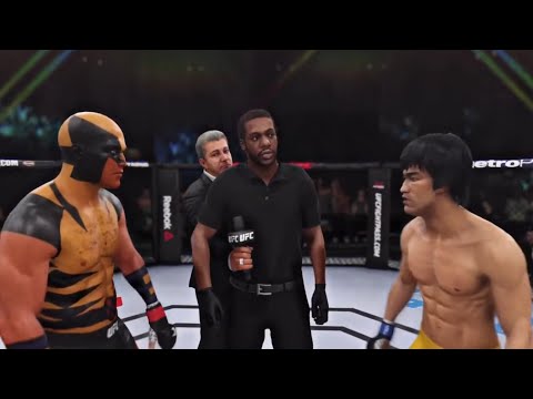 Bruce Lee vs. Wolverine - EA Sports UFC 3 - Epic Fight 🥑