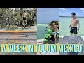 TULUM VLOG APRIL 2022| A WEEK IN TULUM MEXICO | THE BEST FOOD AND ADVENTURES IN TULUM SPRING BREAK
