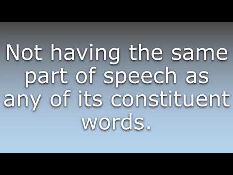 What does Exocentric mean?