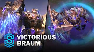 Victorious Braum Skin Spotlight - Pre-Release - PBE Preview - League of Legends