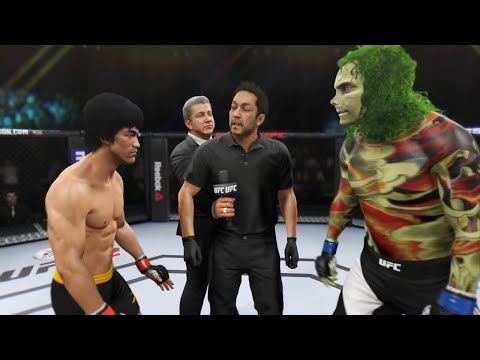 Bruce Lee vs. Swamp Doctor - EA Sports UFC 2 - Dragon Fights 🔥🐲