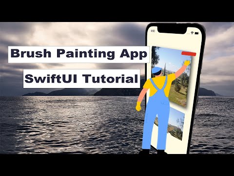 iOS Brush Painting App | SwiftUI Tutorial | Using GeometryReader  #swiftui #swiftuitutoria #xcode