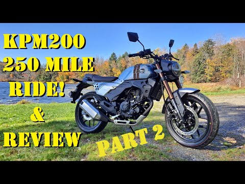 Thumbnail for Lifan KP Master (KPM200) First Ride and Review Part 2 - Riding a Chinese Motorcycle