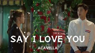 [Clean Acapella] (15&) JIMIN PARK - SAY I LOVE YOU