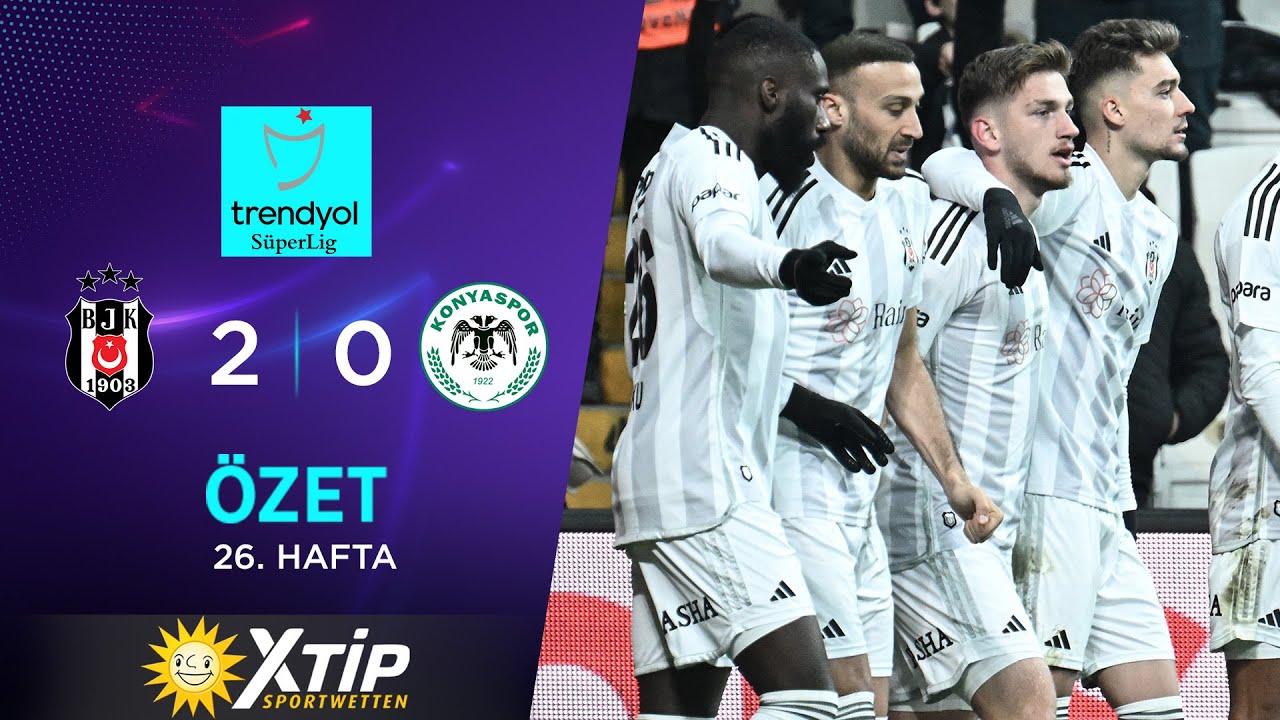 Beşiktaş vs Konyaspor highlights