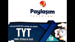 PAYLAŞIM YAYINLARI TYT DENEMESİ #yks2023 #tyt2023 #ayt2023