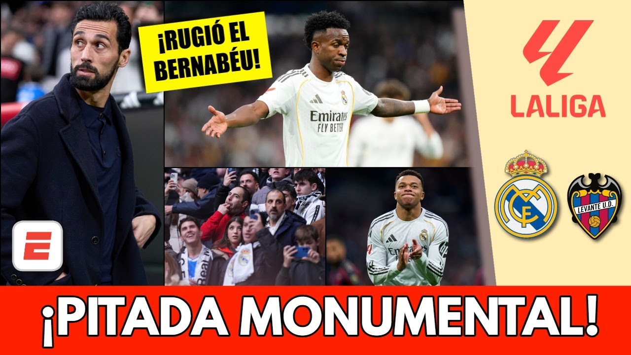 REAL MADRID recibe ABUCHEOS y PITAZOS en primer juego en el BERNABEU tras salida de XABI | La Liga