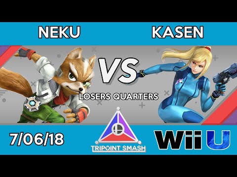 Tripoint Smash 18 - Losers Quarters - Neku (Fox) Vs. Kasen (Zero Suit Samus)
