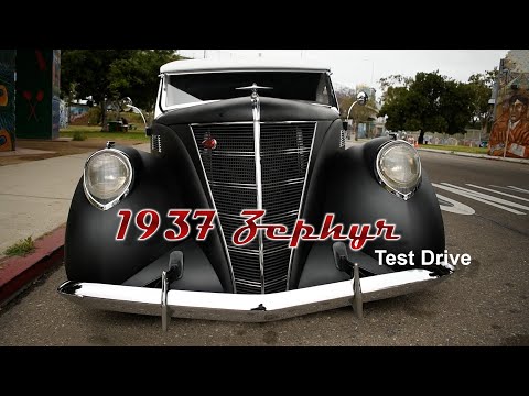 1937 Lincoln Zephyr Test Drive