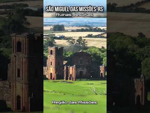 RUÍNAS JESUÍTAS EM SÃO MIGUEL DAS MISSOES #saomigueldasmissoes #santoangelo #regiaodasmissoes #sul