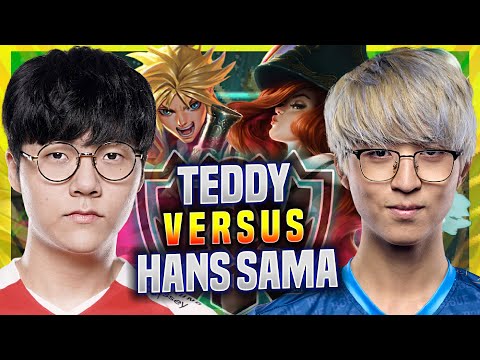T1 TEDDY vs RGE HANS SAMA in EUW SOLOQ! - T1 Teddy Plays Ezreal ADC vs RGE Hans sama Miss Fortune!