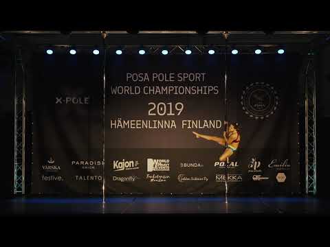 Nora Susana Ordonez   winner POSA Pole Sport World Championship 2019 Master 50+ Women
