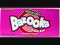 Bazooka Bubble Gum W LYRICS ORIGINAL