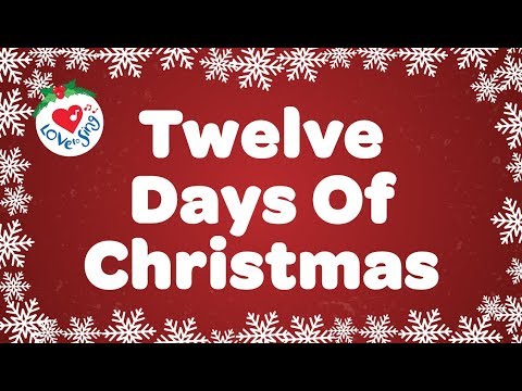 12 days of christmas lyrics