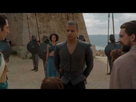 Grey Worm kills the two masters - Game of Thrones S06E09