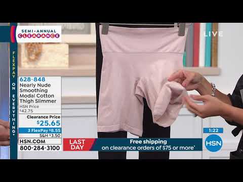 Nearly Nude Smoothing Modal Cotton Thigh Slimmer