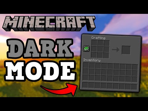 How2MC - How To Get Dark Mode Texture Pack for Minecraft! (Default Dark Mode)