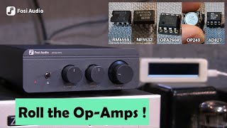 Video thumbnail for How it sounds? BT20A Pro with Various Op-Amps Demonstration by Fosi Audio
