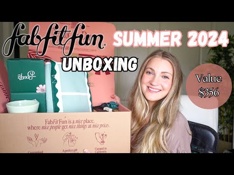 Fabfitfun Summer 2024 Unboxing