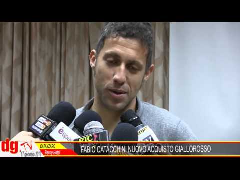 FABIO CATACCHINI PRESENTATO ALLA STAMPA