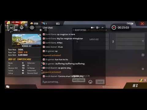 Corona virus Vs fear less  Quarterfinal match JG CS tournament