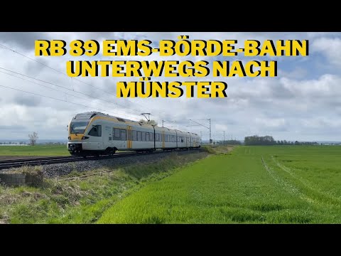 RB 89 Ems-Börde-Bahn unterwegs nach Münster
