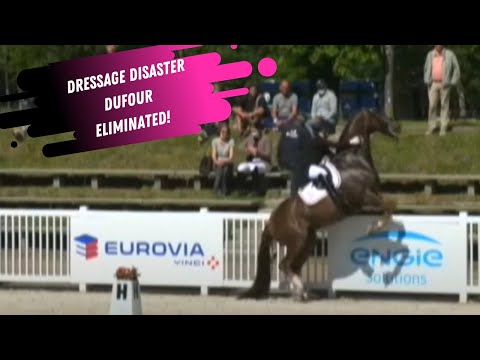Dressage Disaster: Cathrine Dufour Eliminated From Grand Prix Special