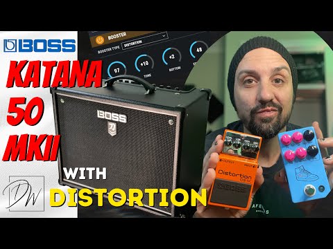BOSS Katana 50 MKII Distortion Types Compared To Pedal Distortion