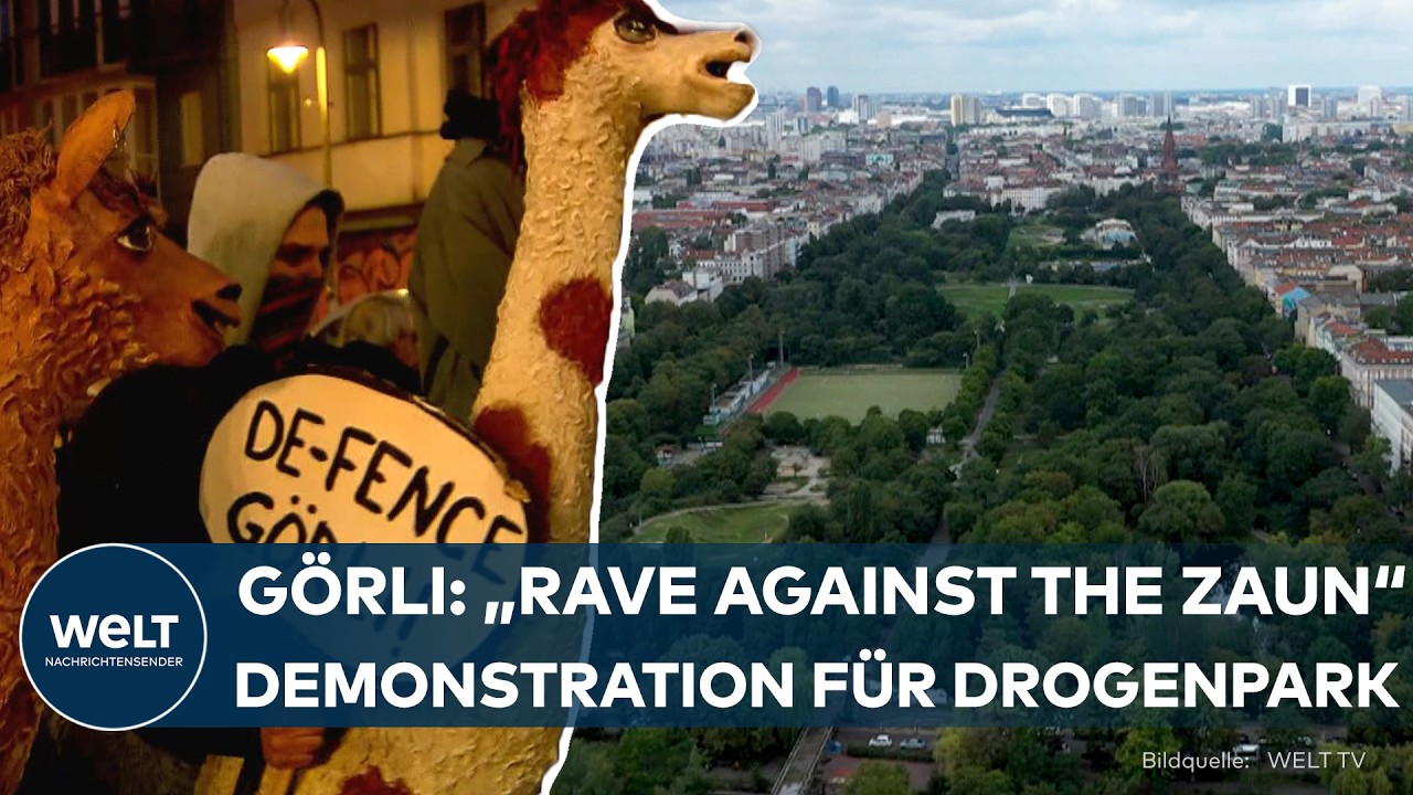 BERLIN: Demonstrationen für Drogenpark! Görlitzer Park erstmals nachts geschlossen