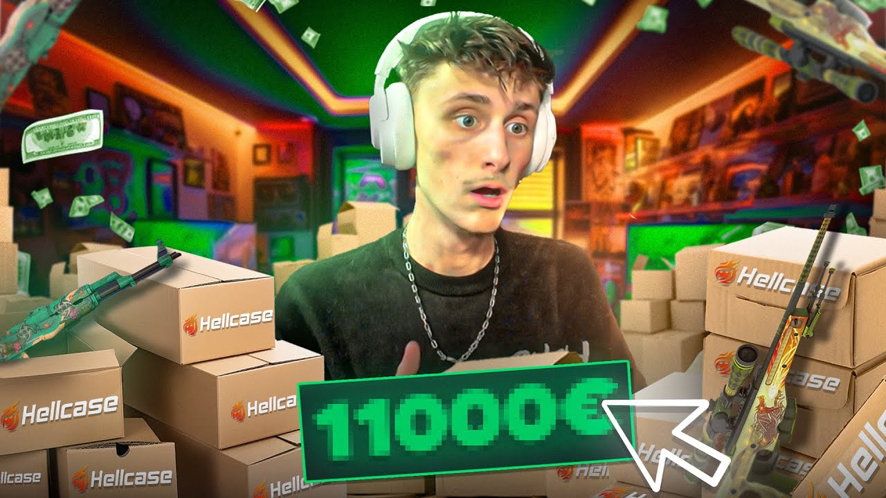 JE DROP LA DRAGON LORE & LA WILD LOTUS SUR HELLCASE !! 😱🤯