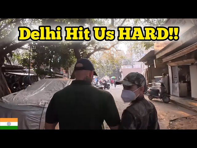 Travel vlog - Delhi Shocked Us! Our First Time In India’s Capital 🇮🇳