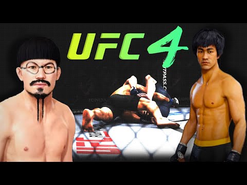 Despectacled Destroyer vs. Bruce Lee (EA sports UFC 4)