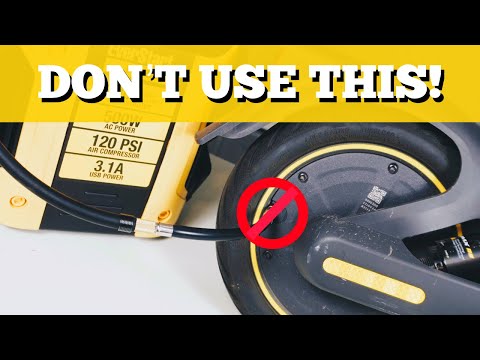 Easy And Useful Electric Scooter Hacks ♻️ Enjoy Simple Tire Inflation