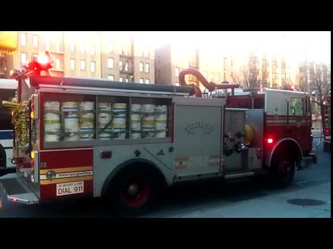 FDNY Satellite 2 On Scene Of A 3 Alarm Fire In The Bronx