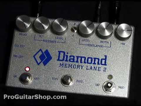 Diamond Memory Lane 2 Analog Delay Pedal