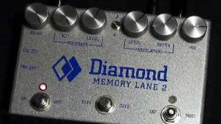 Video thumbnail for Diamond Memory Lane 2 Analog Delay Pedal by ProGuitarShopDemos
