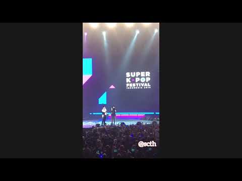 190929 Super Junior DnE Donghae Eunhyuk Acapella Live 'Bout You SKF Super Kpop Festival Jakarta