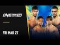 Live In HD ONE Friday Fights 148 Kongchai Vs Khanzadeh