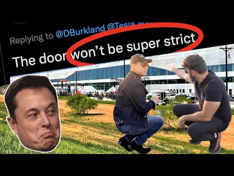 Sneaking Into TESLA CYBER RODEO GIGA TEXAS