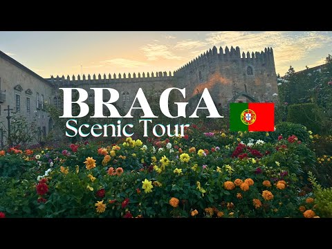 Braga Living: Scenic Tour of A Month in Northern Portugal | HD No-Talk Scenic Tour