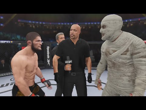 Khabib vs. Medieval Mummy - EA Sports UFC 4 - Eagle Fights 🦅