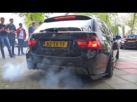 900HP BMW 335i (E91) - CRAZY REVS & BURNOUT!