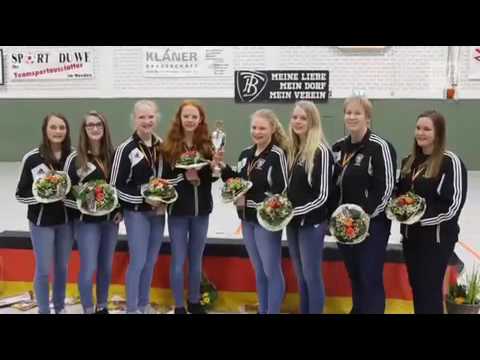 Empfang  für Deutschen Faustball-Meister  des TV Brettorf